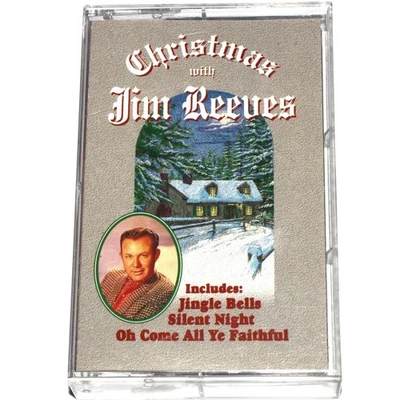 Christmas with Jim Reeves (Cassette Tape 1993) Holiday Music PLAY TESTED - Image 1 of 4