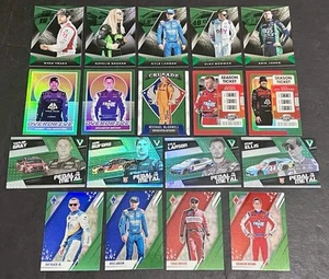2022 Panini Chronicles NASCAR Green 35 card lot Parallels Insert RC Rookie - Picture 1 of 22