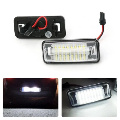 2X Luz LED blanca de matrícula para Subaru XV Crosstrek Impreza WRX / WRX STI Foto 1 de 4