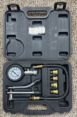 Комплект для испытания компрессии Pittsburgh Automotive 62638 комплект из 6 предметов с жестким чехлом - Изображение 1 из 3