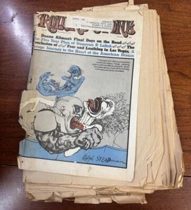 ORIGINAL Rolling Stone Magazine 96 Nov 1971 Fear And Loathing~Hunter S. Thompson - Picture 1 of 17