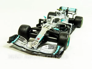 VALTTERI BOTTAS MERCEDES F1 W10 1:43 Scale Toy Car Diecast Formula One Silver - Picture 1 of 8