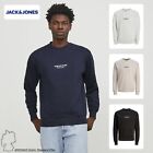 JACK&JONES Men Sweatshirt Long Sleeve 3D Print Loose Sweater JORVESTERBRO NEW