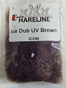 Ice Dub   "  UV Brown  "   #ICE40  Dubbing - Picture 1 of 3