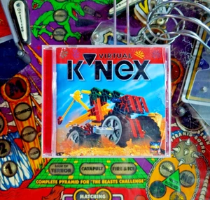 Virtual K'Nex - 1998 Vintage PC Software - For DOS And Windows - With Manual - Picture 1 of 4
