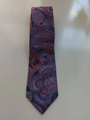 Black And Brown 1826 Paisley Tie - Image 1 of 4
