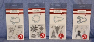 Estampilla artística y troquelada de Hampton: Navidad/Invierno/Vacaciones: elige/combina envío: MIRA  - Imagen 1 de 7