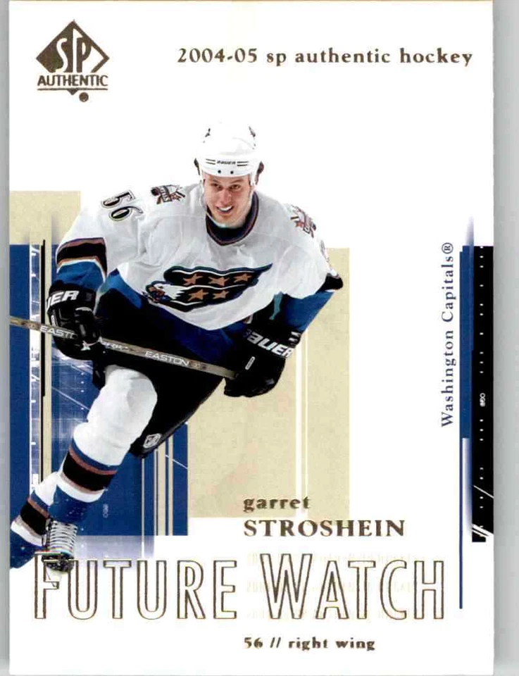 2004-05 Upper Deck SP Authentic Garret Stroshein #95 - Image 1 of 2