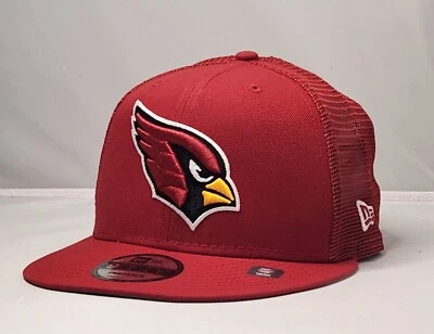New Era Arizona Cardinals EG Snapback Rojo Camionero Sombrero NFL Fútbol Foto 1 de 4