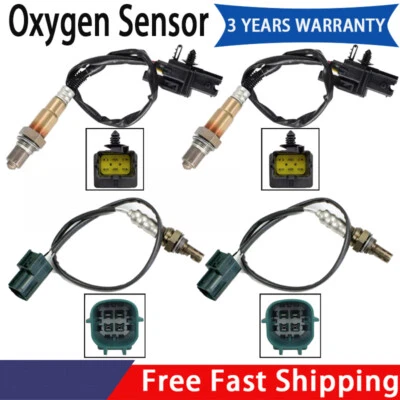 Sensor de oxígeno aguas arriba+aguas abajo 4 piezas para Nissan 2004-2008 Máxima 2004-07 Murano 3,5 L Foto 1 de 4