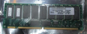 ASB PC133R-333-542-B2 HB52F169E1-75F IBM 11S38L2940ZJ19FR02X02P 128MB FRU:33L305 - Picture 1 of 3