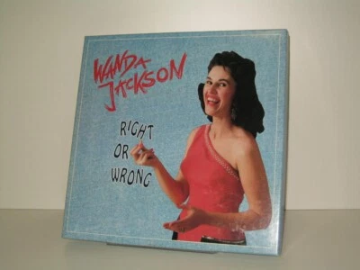 4 CD Box  Wanda Jackson:  Right Or Wrong  (1992 Bear Family) - Bild 1 von 4