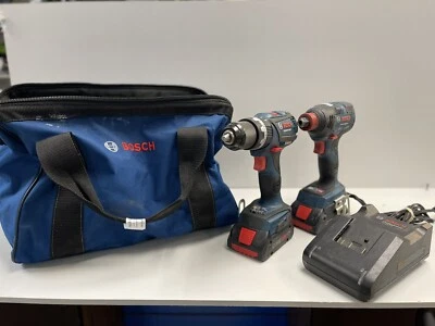 Bosch GSB18V-535C GDX18V-1800C 2-Tool 18-Volt Brushless Power Tool Combo Kit  - Image 1 of 4