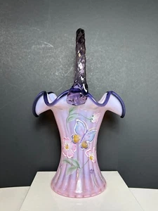FENTON DISEÑADOR ESCAPARATE SERIE ROSA ACANALADO ÓPTICA CESTA DISEÑO FLORAL MOSCA - Imagen 1 de 20
