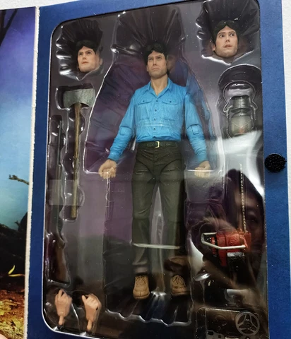 NECA Ash Evil Dead Ultimate 7" Action Figure 1:12 Scale 40th Ann. Collection NIB Cover