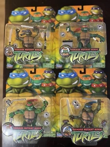 TMNT 2003 RETRO Teenage Mutant Ninja Turtles REISSUE Playmates Set NEW! - Picture 1 of 5