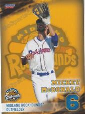 2021 Midland Rockhounds Mickey McDonald RC Rookie Oakland Athletics