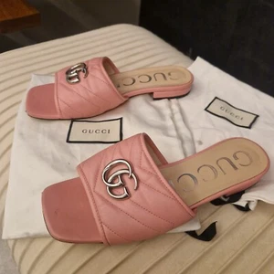Gucci Damenschuhe Sandalen 37 Rosa, Pink, Leder Top!!! - Bild 1 von 13