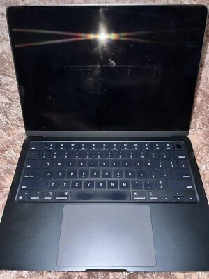 Apple MacBook Air 13.6" (256GB SSD, M2, 8GB) Laptop - Midnight - MLY33LL/A... - Image 1 of 4