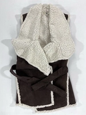 Ya Los Angeles Women’s Chocolate Brown Sweater Vest Size S - Image 1 of 4