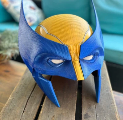 Wolverine Mask Helmet 3d Printed Logan  X-Men Wearable or Display GLOSSY MOVIE - Image 1 of 4