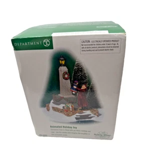 Department 56 Animated Holiday Joy The Dickens Village Series - Lesen - Bild 1 von 14