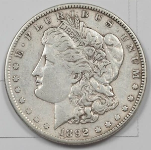 US 1892 Silver Morgan Dollar U1907 combine shipping - Picture 1 of 2