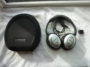 Bose QC15 silver stereo headphones left speaker not working - Picture 1 of 3