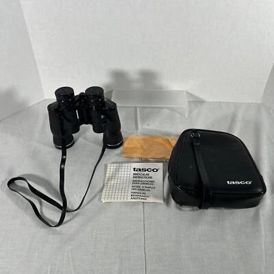 Tasco Zip 2000 Binoculars 7x35mm 346ft/1000yds Fully Coated, Manual-Case - Image 1 of 4