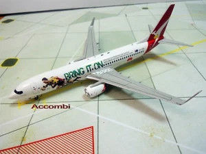 Gemini 200 Qantas B737-800W VH-VXG G2QAF439 "Bring It On Rugby " 1:200 Last One - Imagen 1 de 3