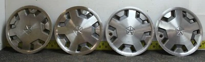 OEM Set of 4 14" Hub Caps Wheel Covers #463 1988-93 Dodge Caravan Voyager (2195) - Image 1 of 4