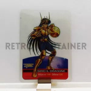 SAINT SEIYA LAMINCARDS Cavalieri dello Zodiaco EDIBAS - 36 Sirio Il Dragone - Foto 1 di 1
