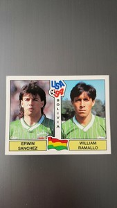 Panini Sticker World Cup 94 USA World Cup 1994 Collectibles 192 Bolivia for Toilet Album