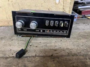 1972-1980 VINTAGE/CLASSIC CHRYSLER/DODGE AM RADIO STEREO UNIT OEM 1972-1980 - Foto 1 di 24