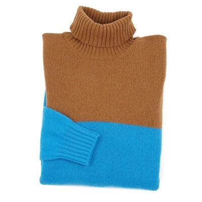 Suéter Drumohr Colorblock Estampado Cachemira Suave M (UE 50) NUEVO CON ETIQUETAS Foto 1 de 4