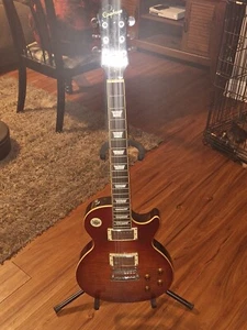 Electric Guitar Epiphone By Gibson Les Paul Cherry Sunburst As Is - Picture 1 of 4