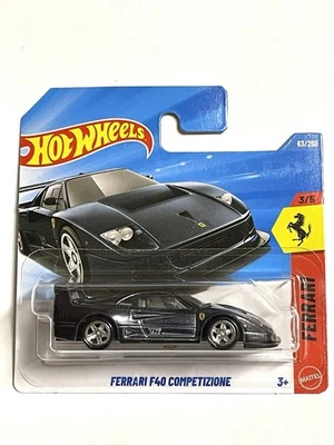 Hot Wheels New 2026 Ferrari F40 Competizione Super Treasure Hunt Short Card - Image 1 of 4