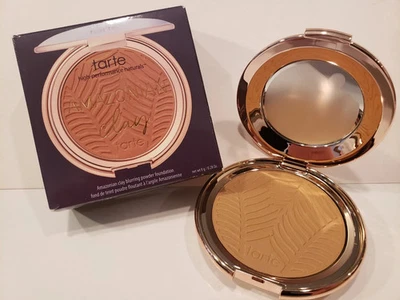 Tarte ~ Base en polvo desenfocante de arcilla amazónica ~ 47S arena profunda bronceada ~ nueva en caja Foto 1 de 3