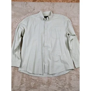 Camisa Eddie Bauer Para Hombres Alta XL A Cuadros Abotonada Manga Larga Informal - Imagen 1 de 11