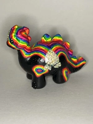 Neopet Burger King Toy Plastic 2005 CUSTOM RARE RAINBOW Chomby RARE - Изображение 1 из 4