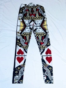 Lotus Leggings Regina di Cuori Leggings Donna Taglia M - Foto 1 di 5