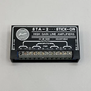 Preamplificador de micrófono profesional de alta ganancia adhesivo Radio Design Labs STM-3 - Imagen 1 de 3