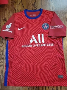 Nike Paris Saint-German Soccer Jersey Shirt Mens Size Large Futbol - Picture 1 of 8