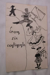 c1957 BROOME COUNTY NY CENSUS HISTORY BOOK BROCHURE BINGHAMTON+ - Picture 1 of 7