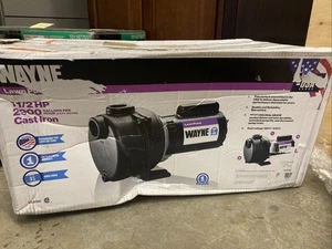 Wayne WLS150 1.5 HP Cast Iron Lawn Sprinkler Pump - Picture 1 of 6