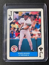 1990 U.S. Playing Card Co. Wade Boggs Red Sox!!!