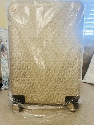 MICHAEL KORS 20" Empire Signature Carry on Suitcase Trolley Travel Luggage Gold - Image 1 of 4