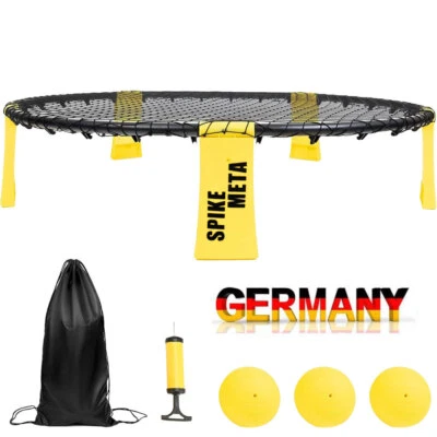 SPIKEMETA Spikeball Set Originalverpackt mit 3 Bällen inklusive Tragetasche