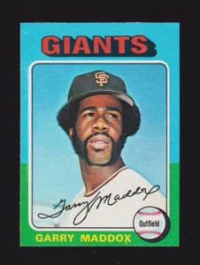 1975 TOPPS MINI #240 Garry Maddox SAN FRANCISCO GIANTS EX-MINT A - Foto 1 di 2