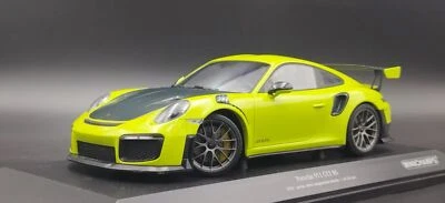 1:18 Minichamps Porsche 991 Gt2 RS 2018 Acid Green limit 1 of 504 pcs. - Immagine 1 di 4
